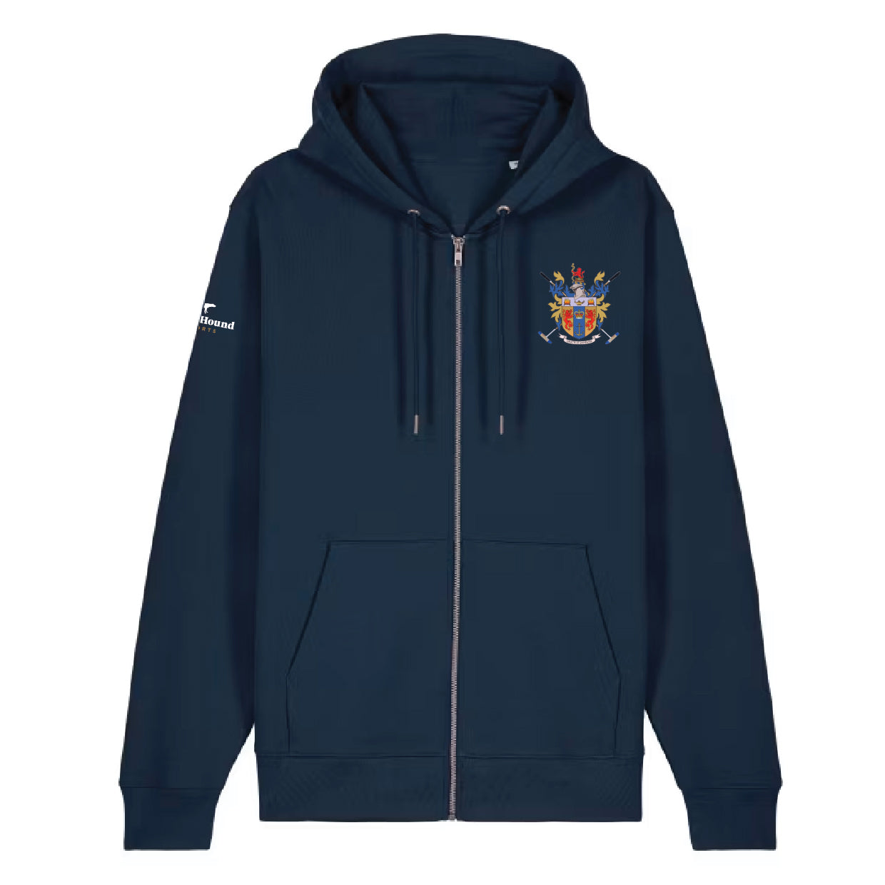 KCL Polo Navy Zip Hoodie