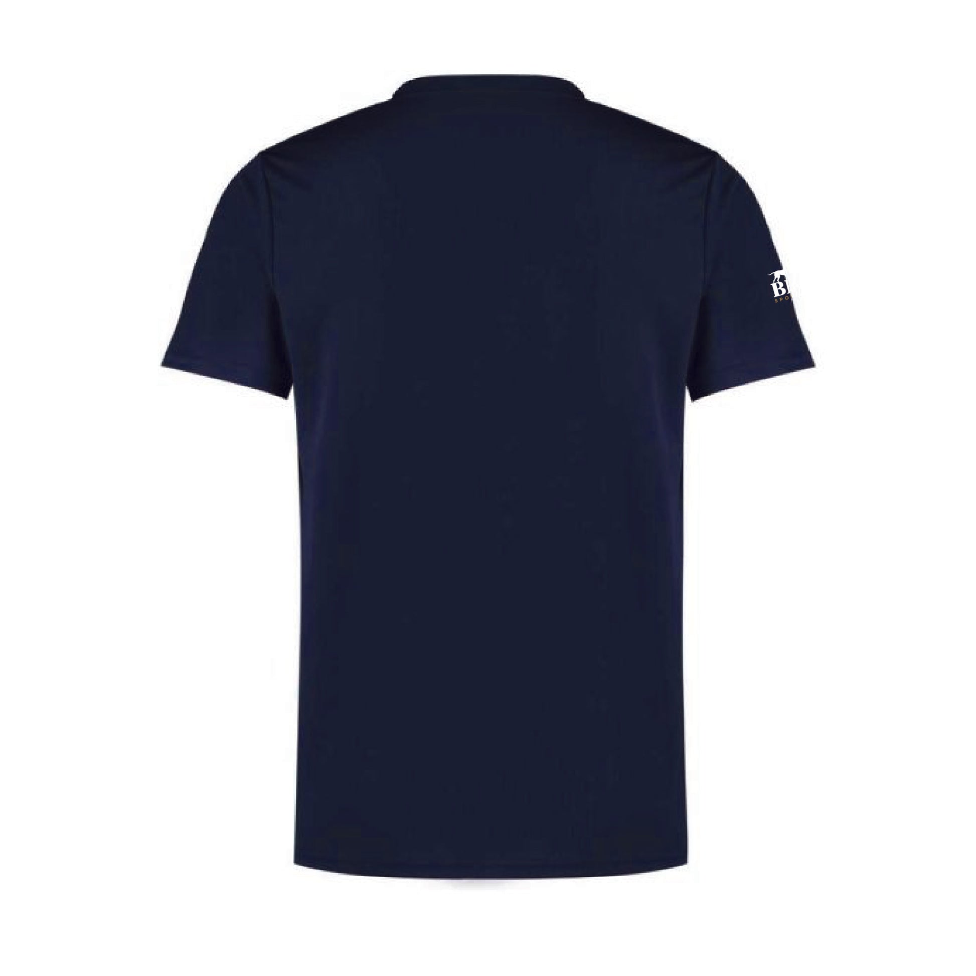 Moove Polo Navy Sports T Shirt Black Hound Sports