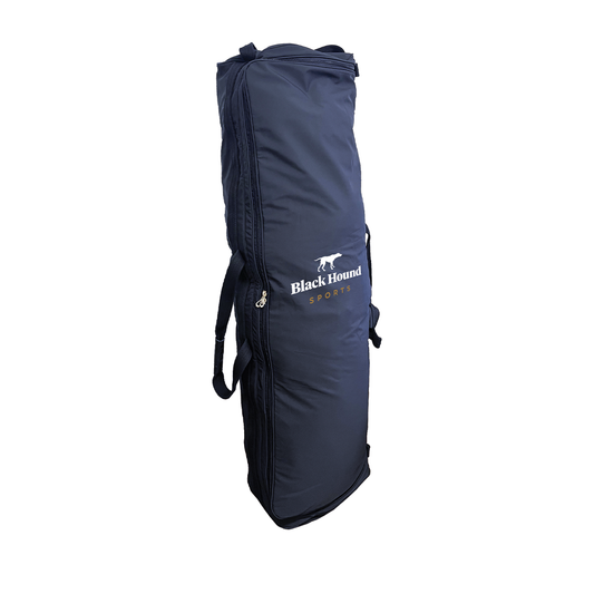 Black Hound Navy Polo Mallet Bag