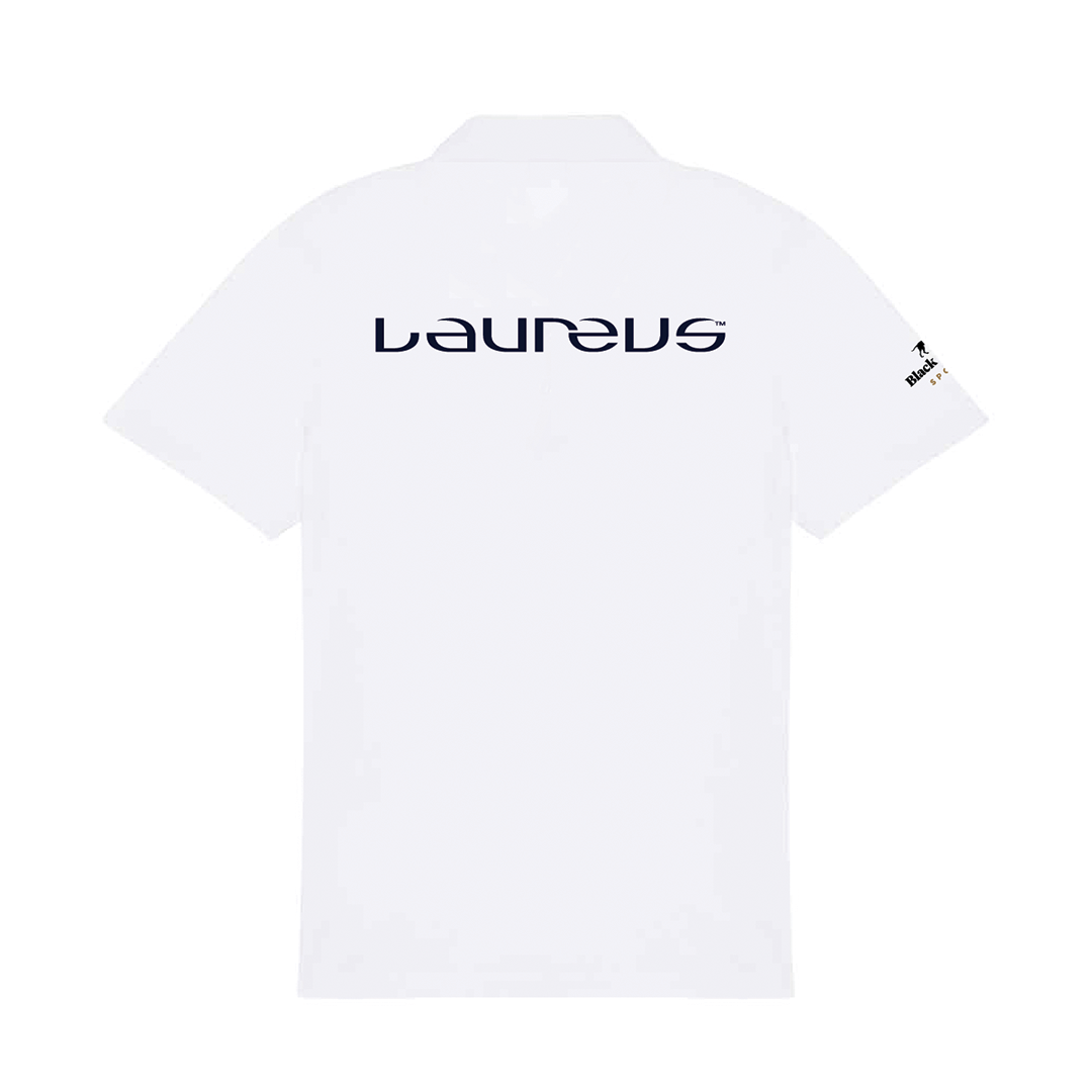 Laureus White Polo Shirt