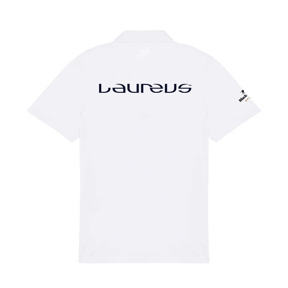 Laureus White Polo Shirt