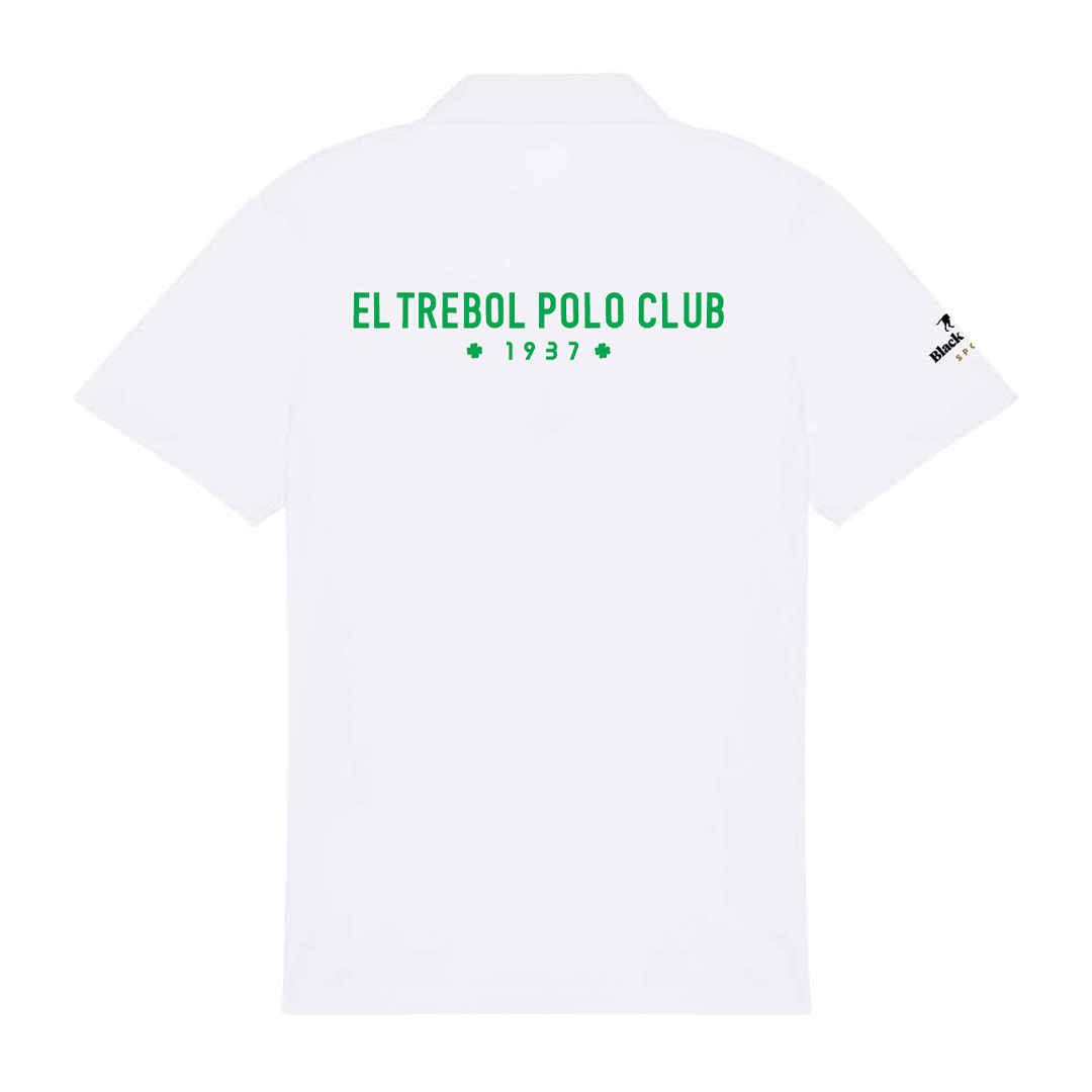 El Trébol White Polo Shirt