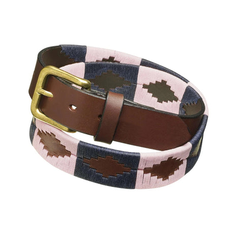 Argentine Pink Polo Belt