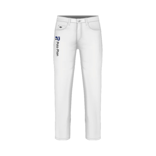 Polo Plan White Jeans