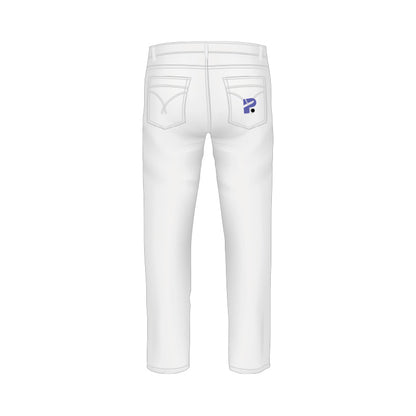 Polo Plan White Jeans