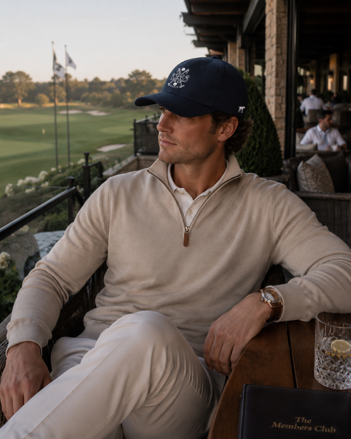 Polo de Paris Brushed Cotton Cap