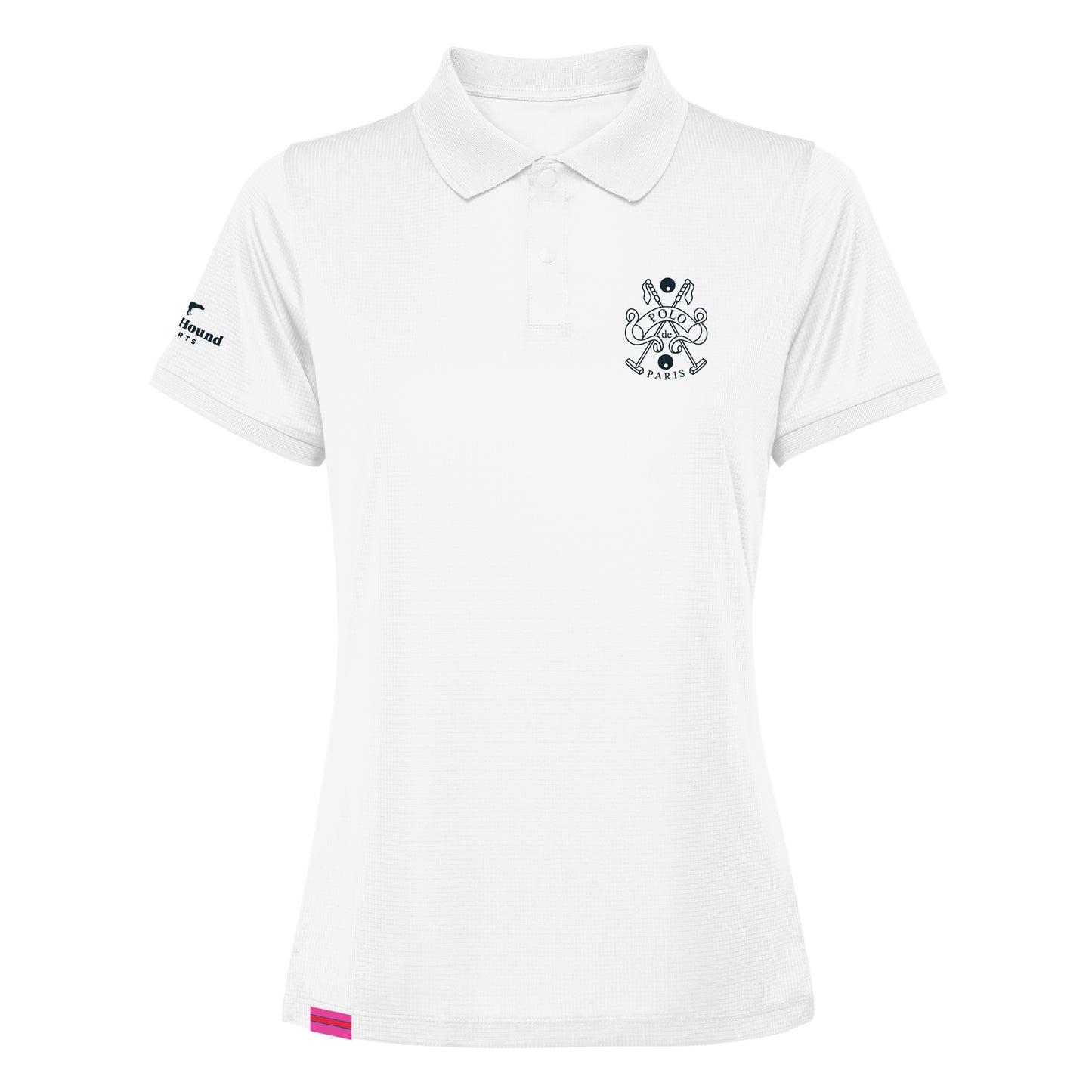 Polo de Paris Ladies Slim Fitting Polo Shirt