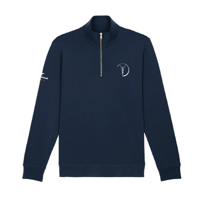 Laureus Classic Navy 1/4 Zip Sweatshirt