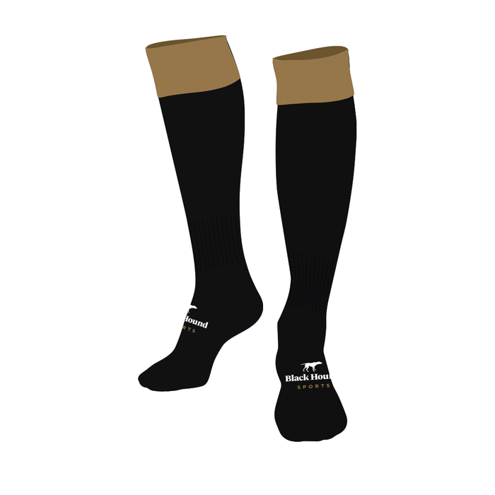 Black Hound Polo Socks - Preorder Now