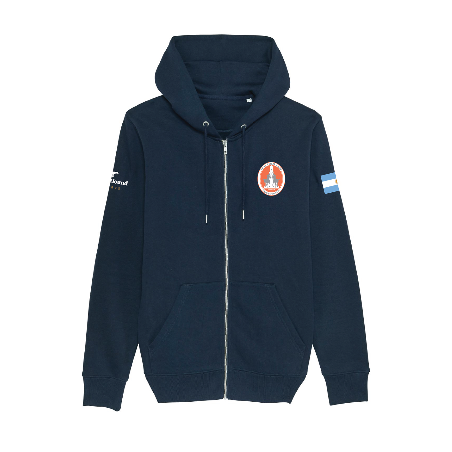 Thai Polo Cup 2024 Navy Zip Hoodie