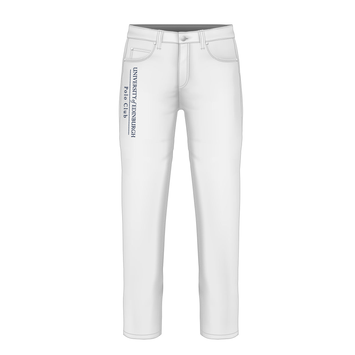 EU Polo White Jeans