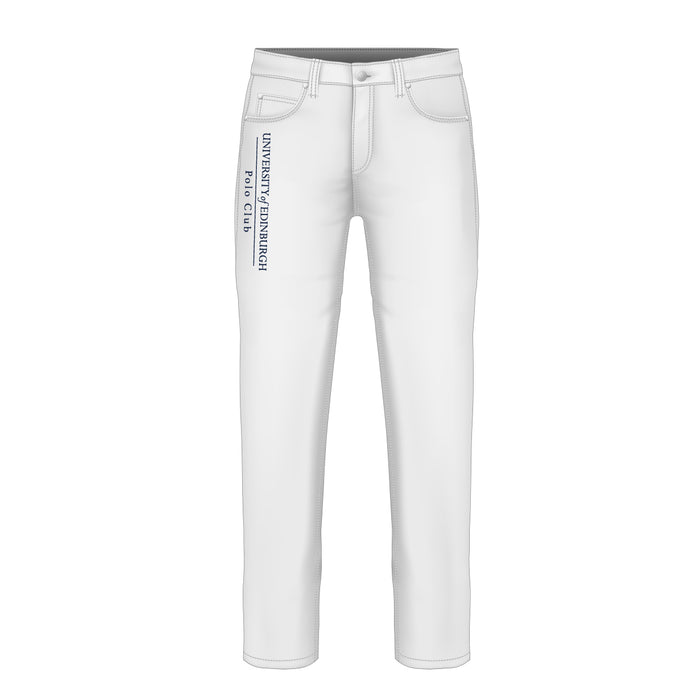 EU Polo White Jeans