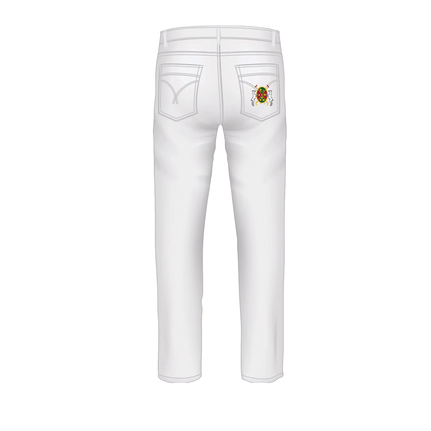 Polo Club de Chantilly White Jeans