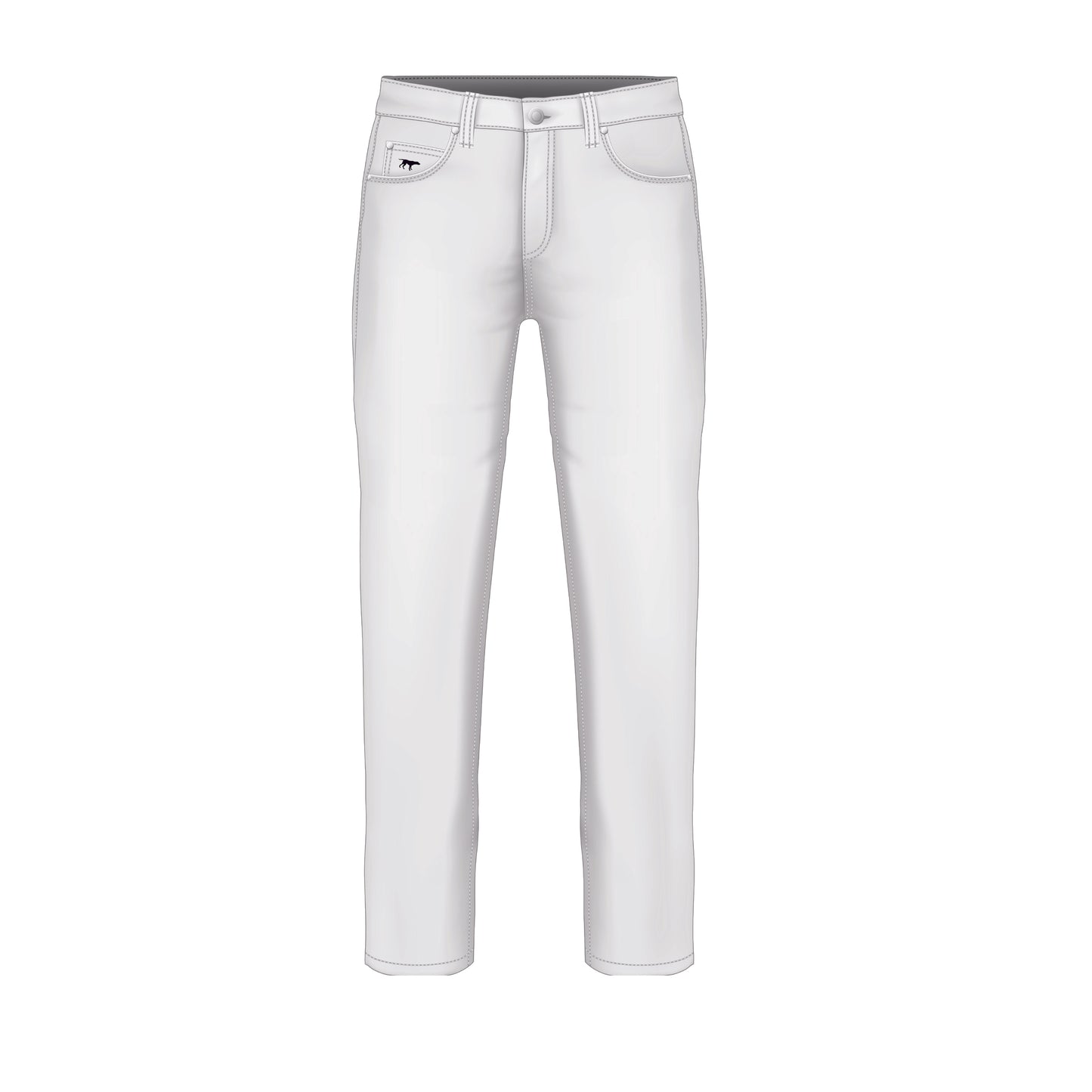 Polo Club de Chantilly White Jeans