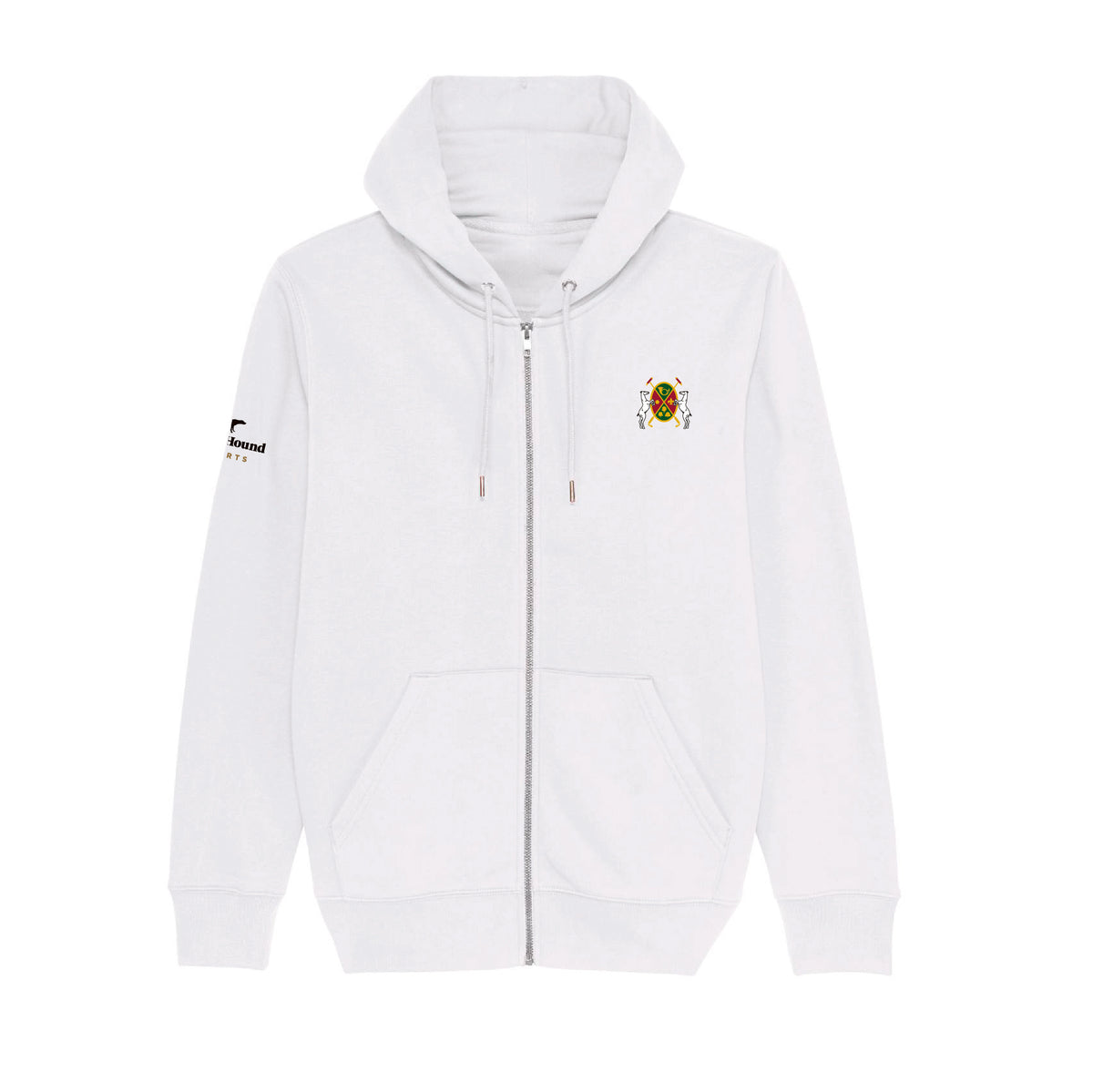 Polo Club de Chantilly White Zip Hoodie