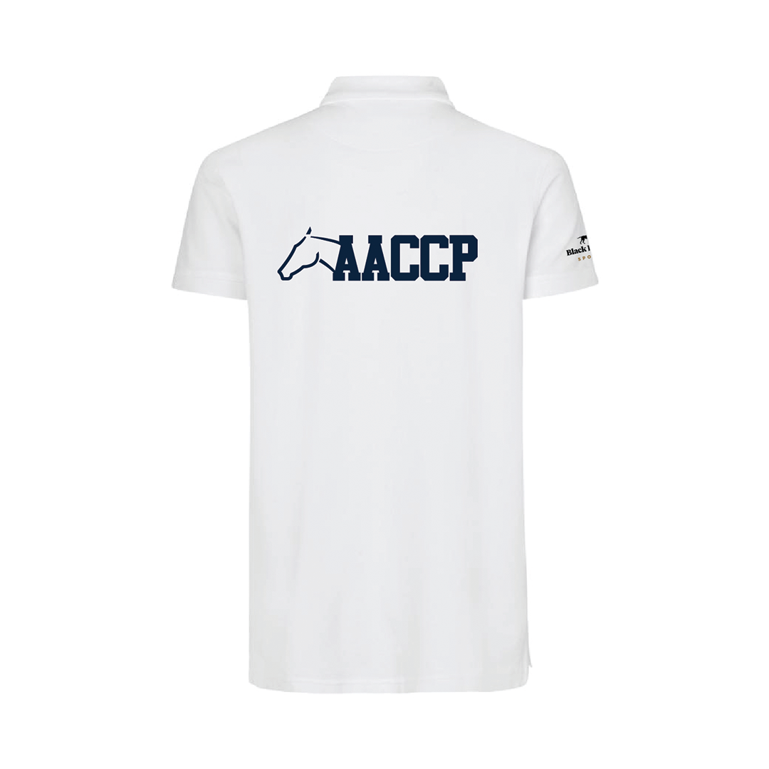 AACCP White Polo Shirt