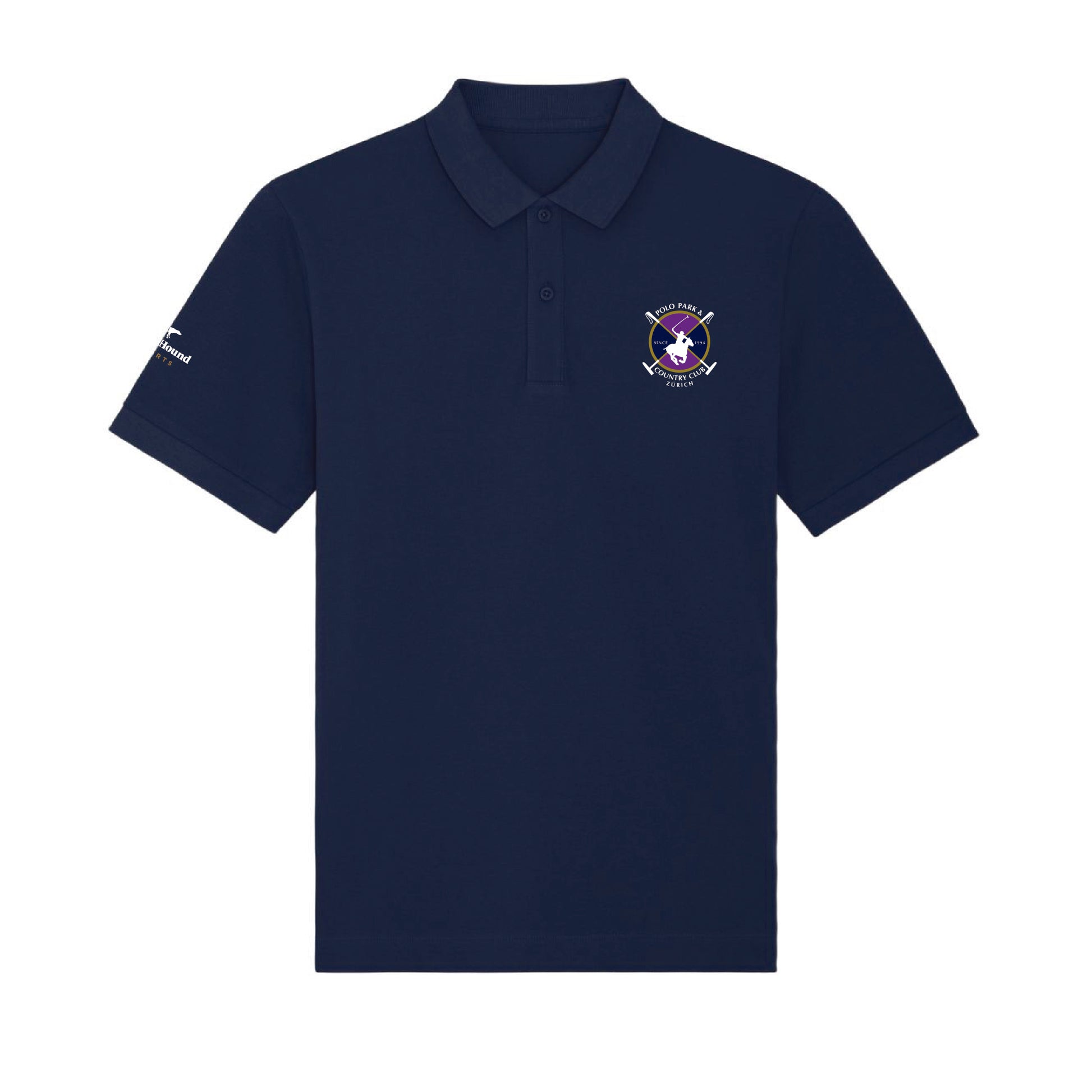 Zürich Navy Polo Shirt – Black Hound Sports