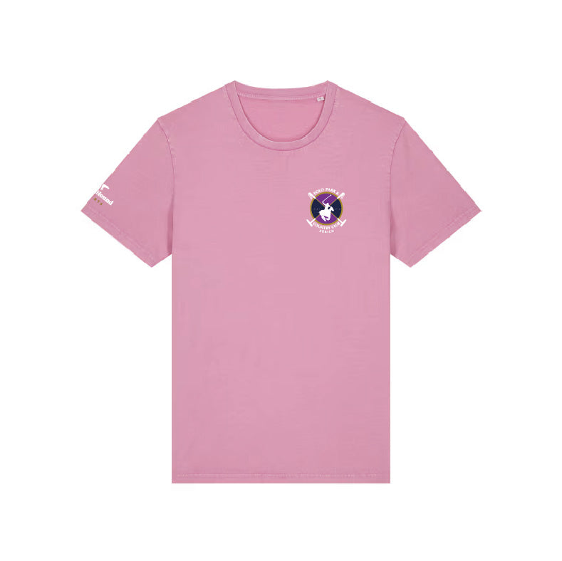 Zürich Garment Dyed Bubble Pink T-Shirt