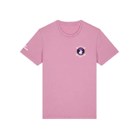 Zürich Garment Dyed Bubble Pink T-Shirt