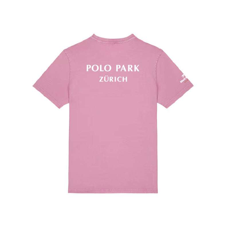 Zürich Garment Dyed Bubble Pink T-Shirt