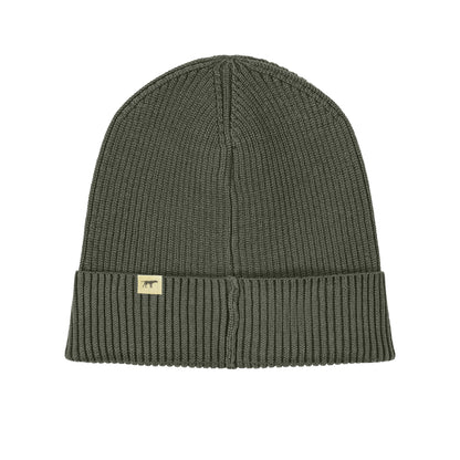 Black Hound beanie — Khaki