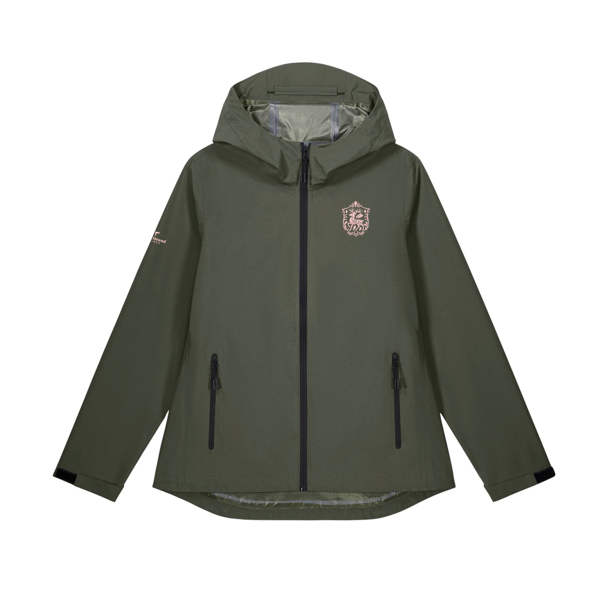 Richmond Park Waterproof Jacket Khaki front