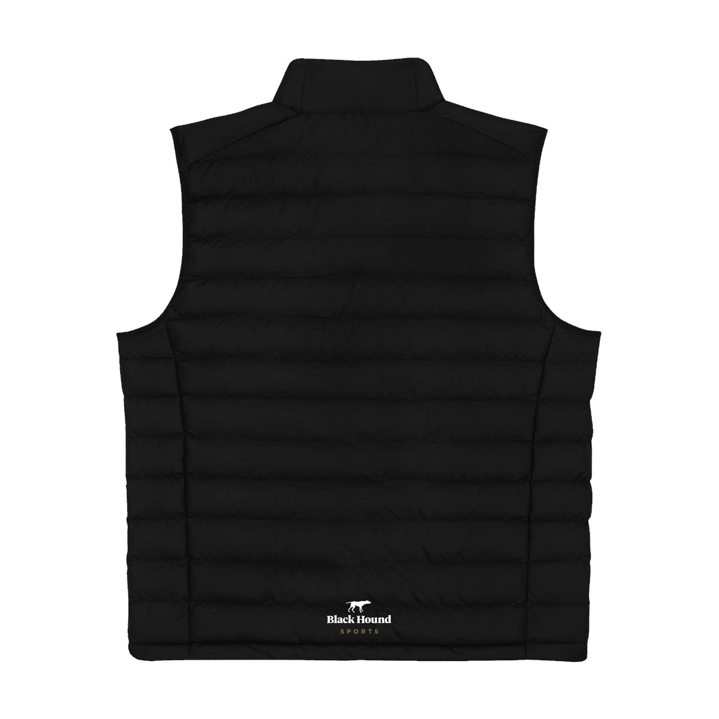 Black Hound Classic Black Recycled Padded Gilet