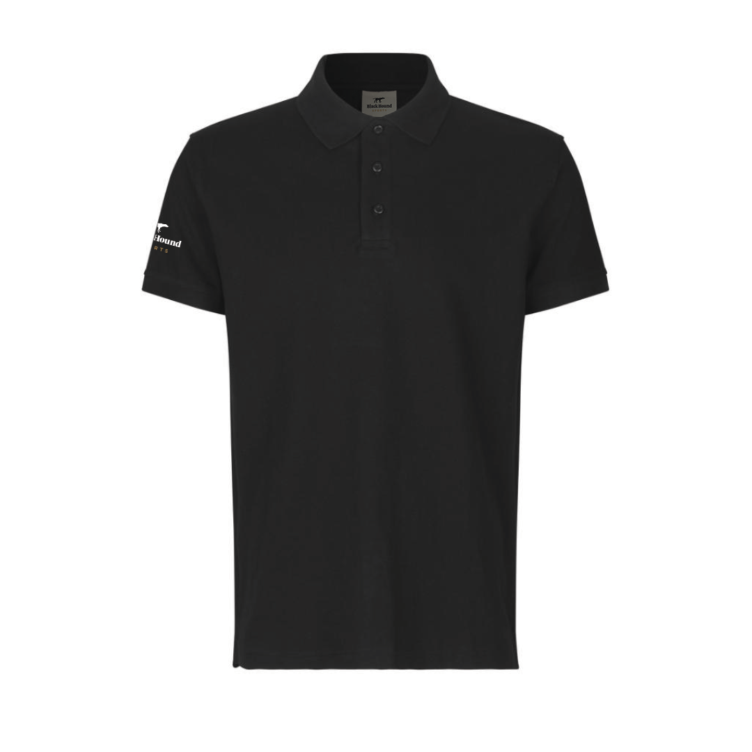 Black Hound Classic Men's Polo Shirt