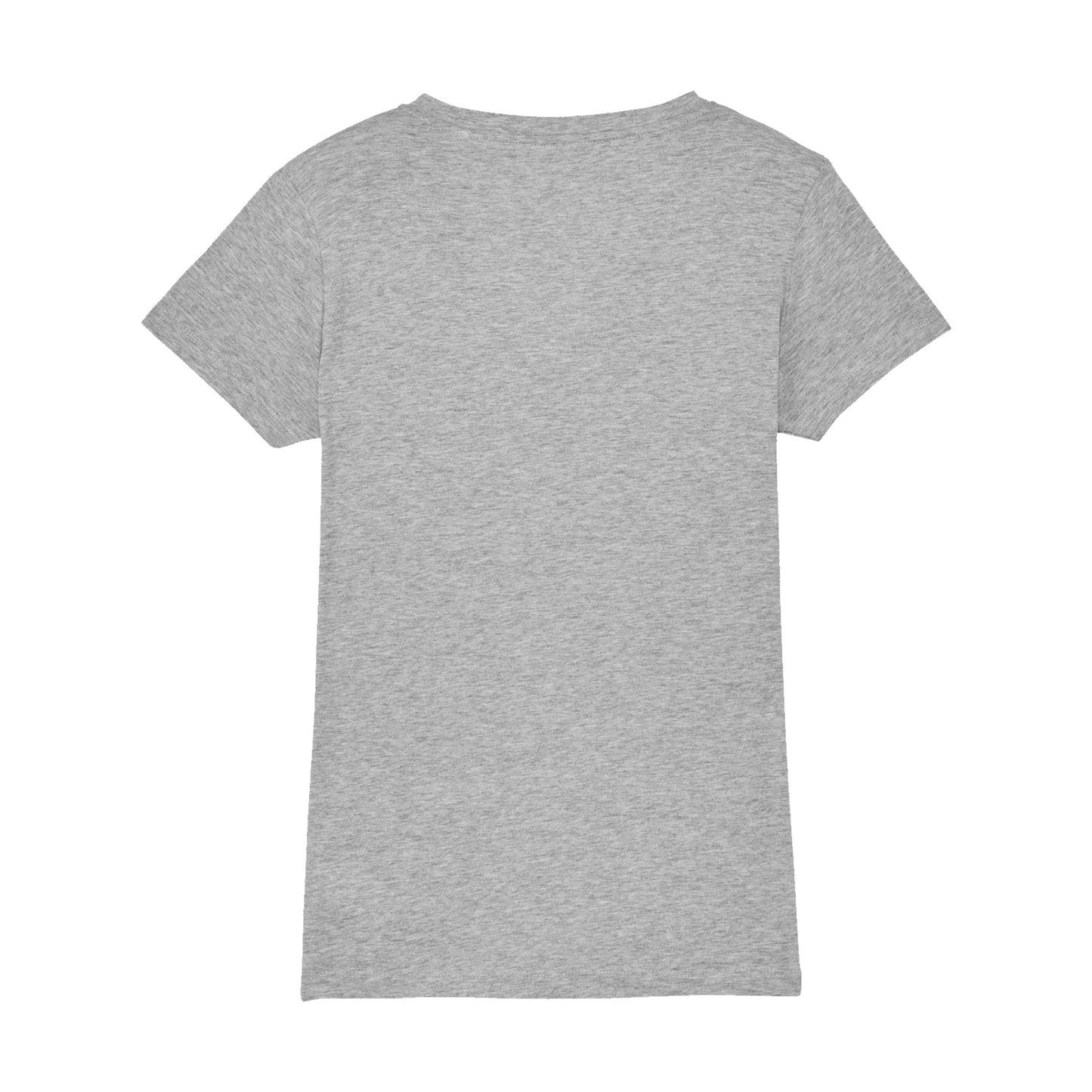 Black Hound Womens Grey V-Neck T-Shirt