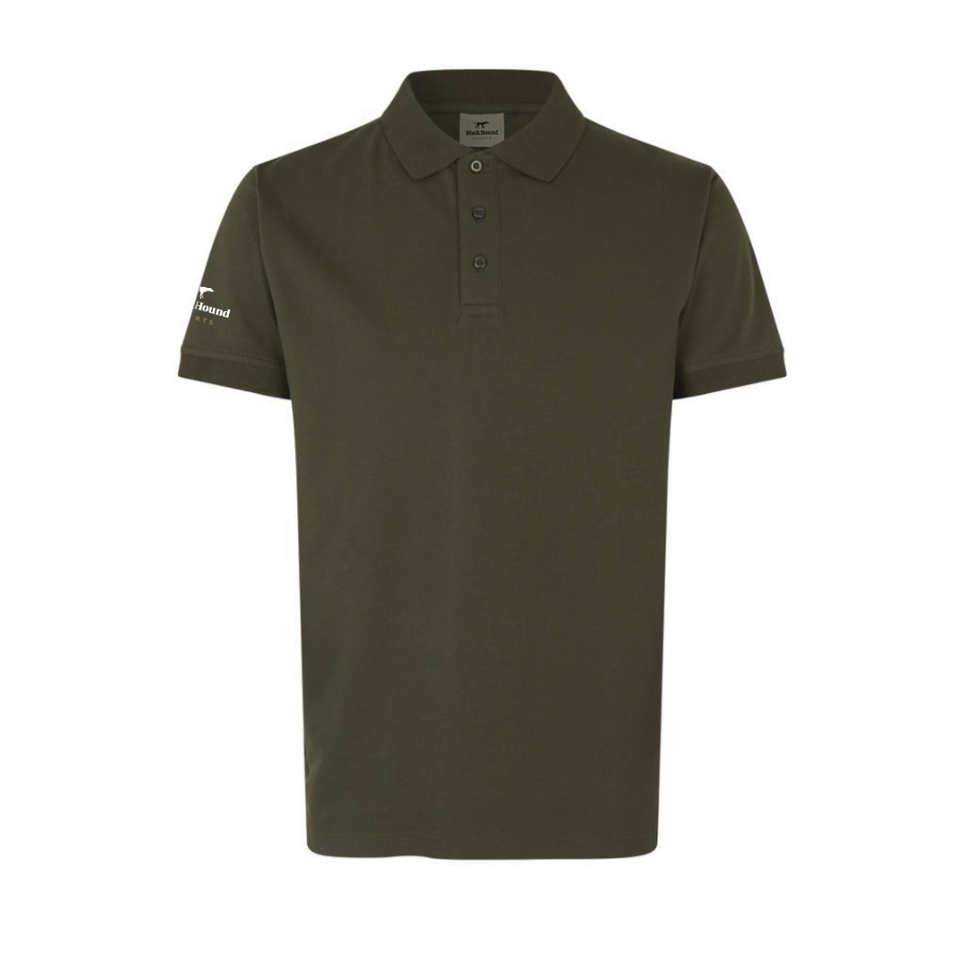 Black Hound Classic Men's Polo Shirt