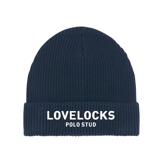 Lovelocks Navy Beanie