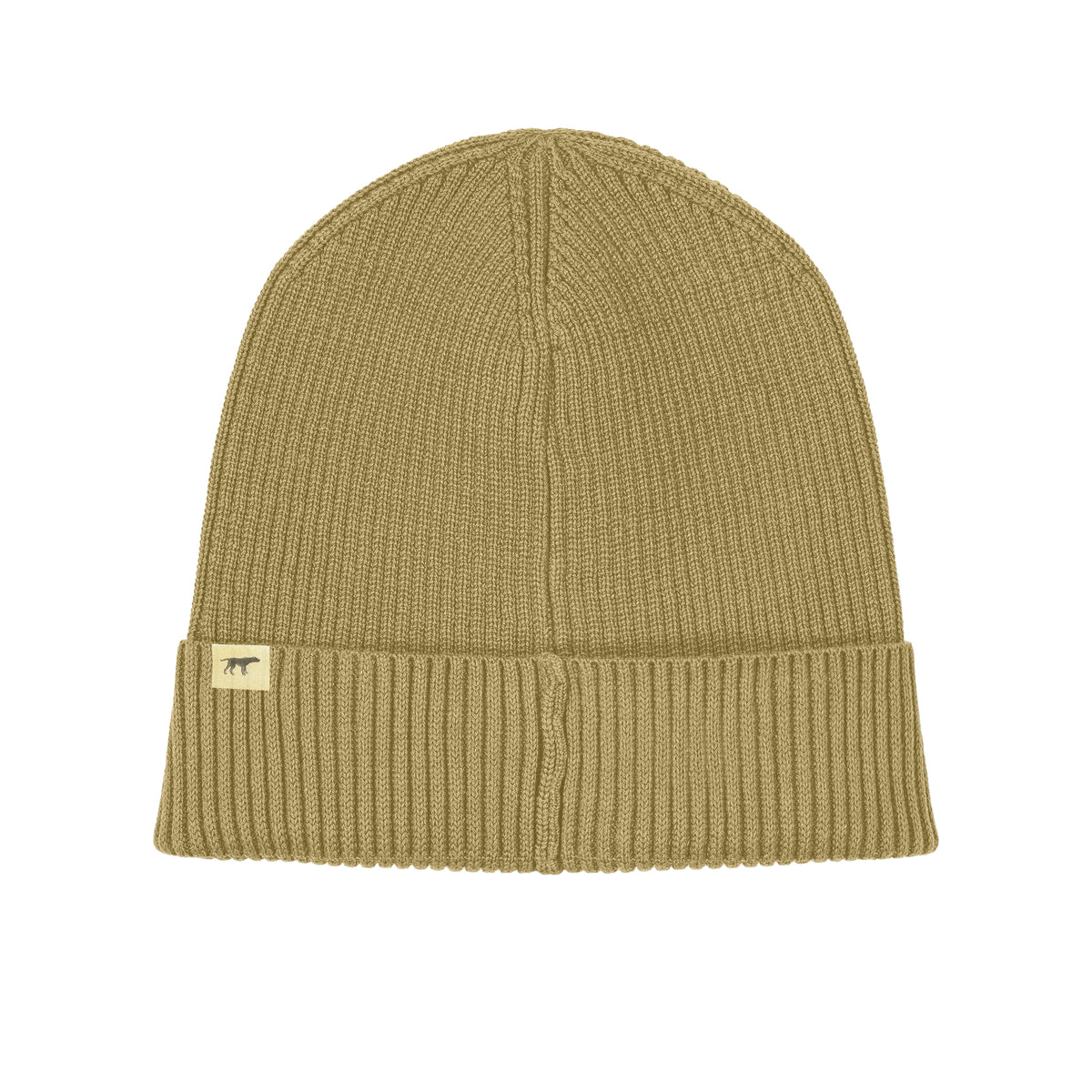 Black Hound beanie — Faded Olive