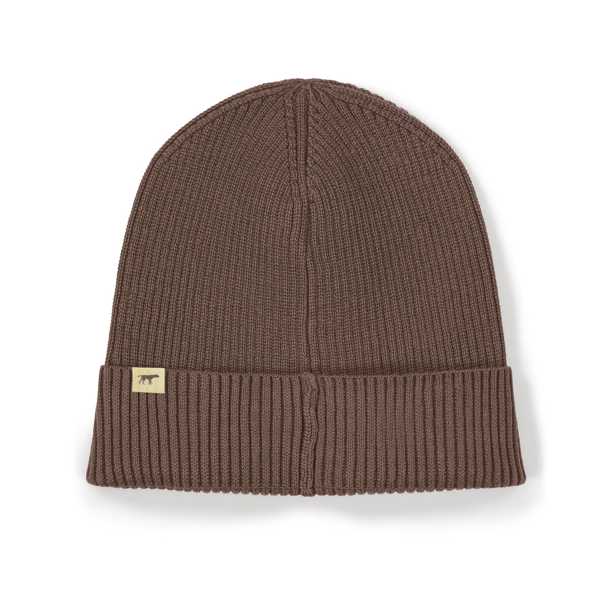 Black Hound beanie — Brown