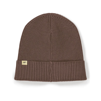 Black Hound beanie — Brown