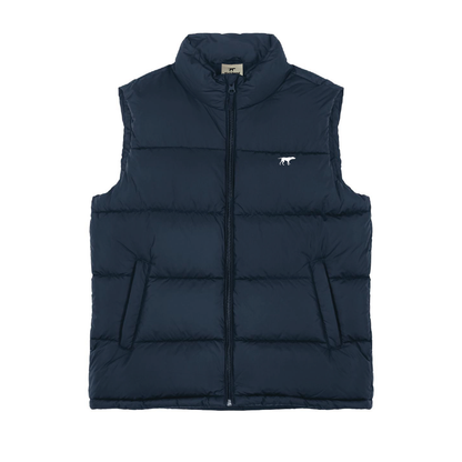 Black Hound Classic Unisex Puffer Gilet