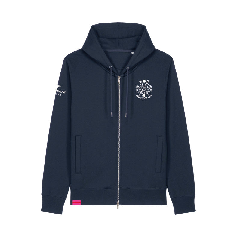 Polo de Paris Unisex Zip Hoodie