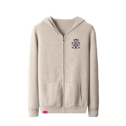 Polo de Paris Merino Wool Zip Hoodie