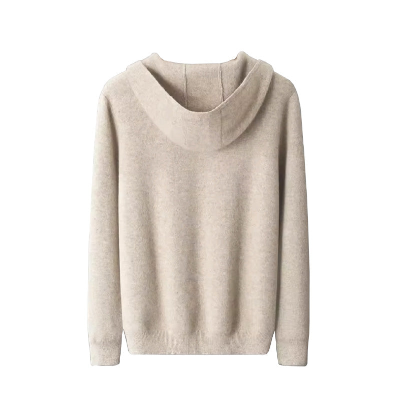 Polo de Paris Merino Wool Zip Hoodie