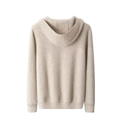 Polo de Paris Merino Wool Zip Hoodie