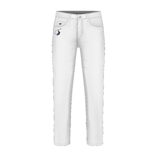 Beaufort Polo Jeans White