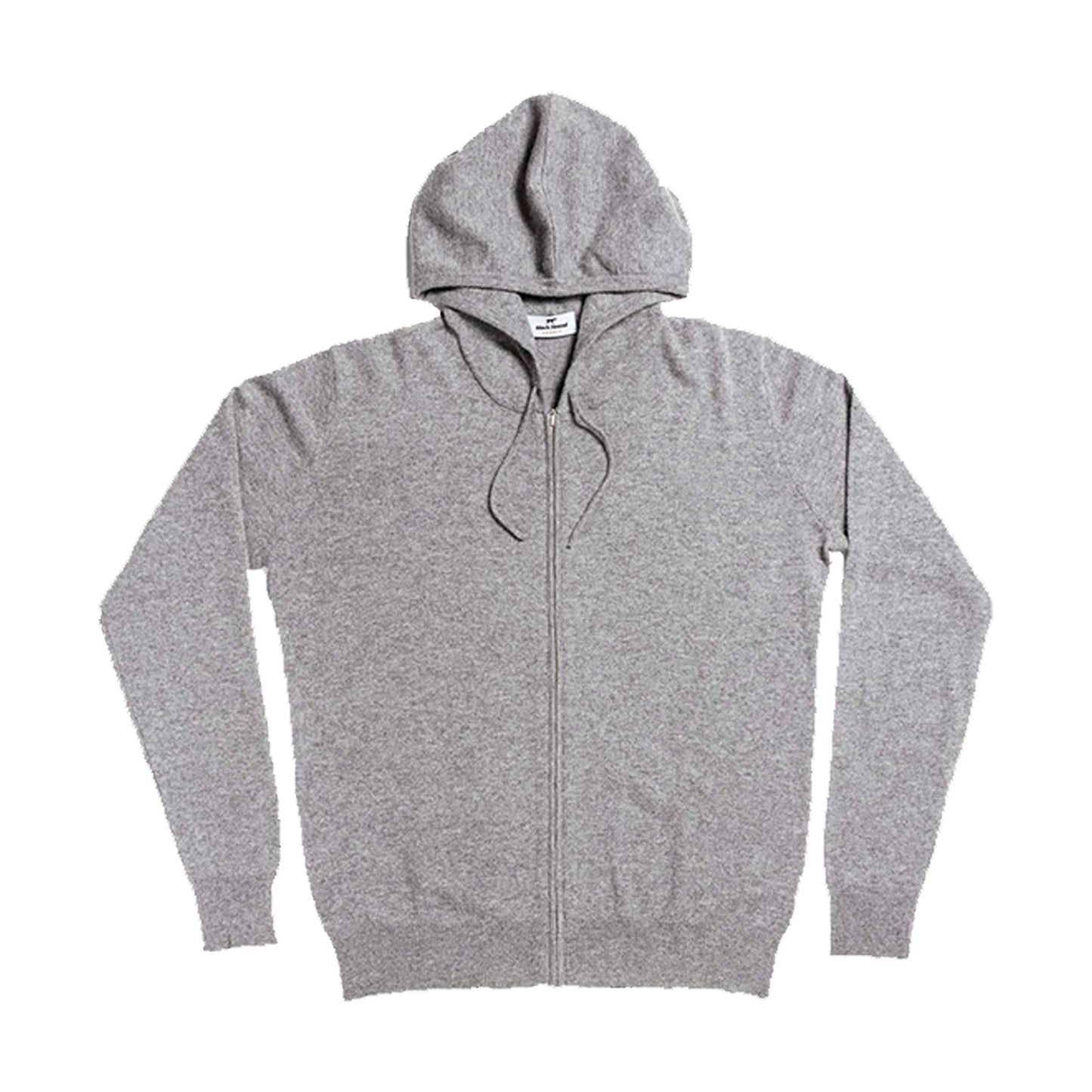 Black Hound Cashmere Zip Hoodie